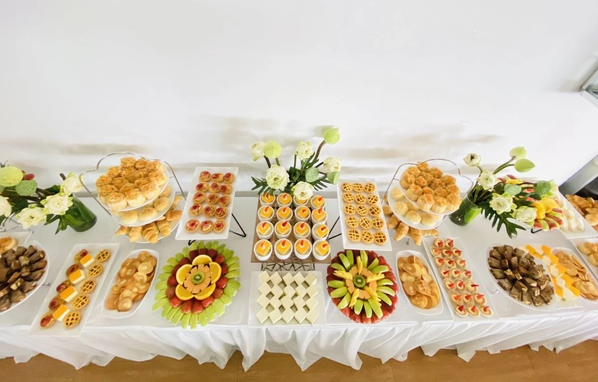 Các loại bánh teabreak phổ biến được sử dụng trong sự kiện