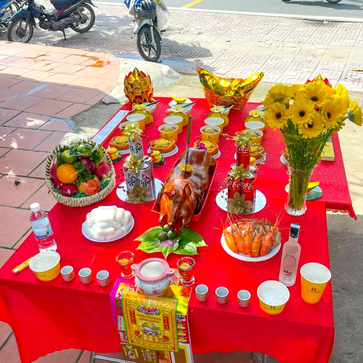 Nghi thức cúng tất niên phổ biến tại doanh nghiệp vào dịp cuối năm