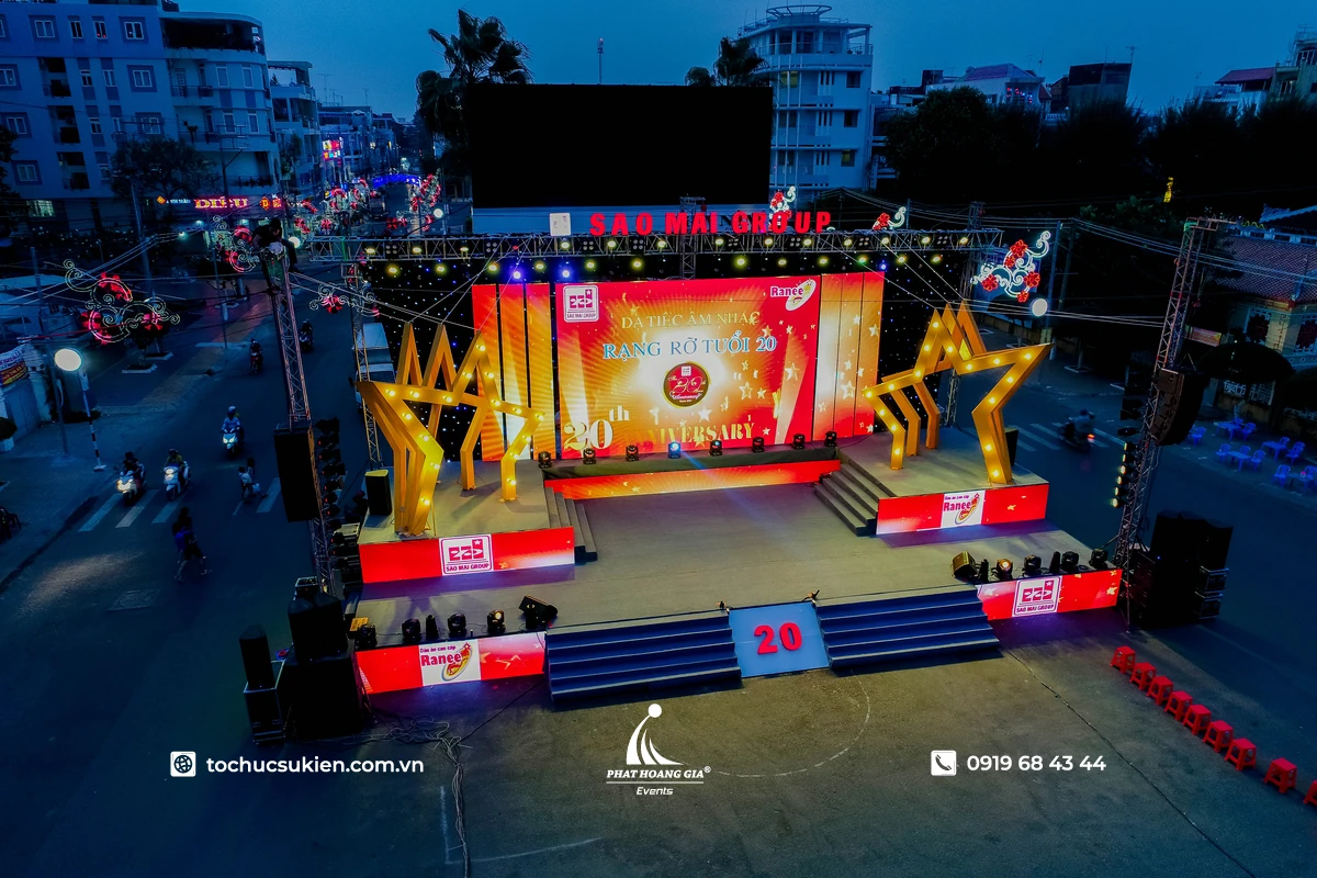 Cho thuê sân khấu sự kiện tại TP.HCM