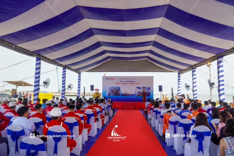 Cho thuê nhà bạt không gian: các loại, kích thước và quy trình triển khai