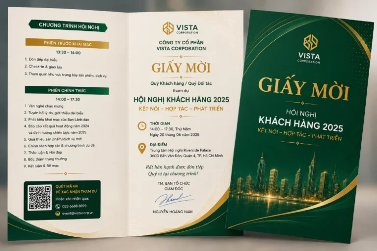Mẫu giấy mời hội nghị: phân loại và cách viết chuyên nghiệp