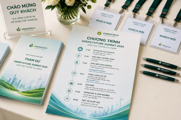 Agenda sự kiện: Cấu trúc, mẫu và cách viết hiệu quả