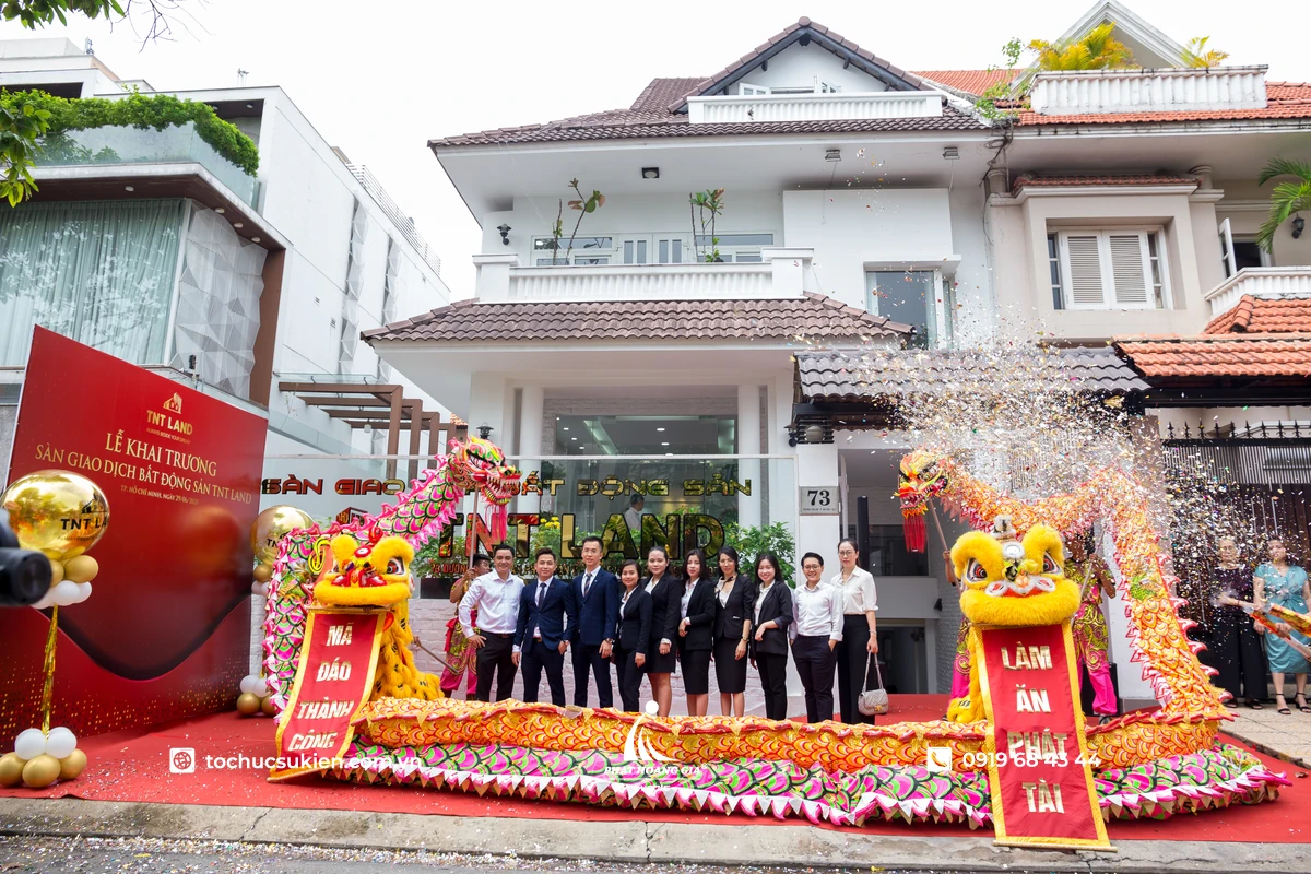 Cho thuê múa lân sư rồng sự kiện