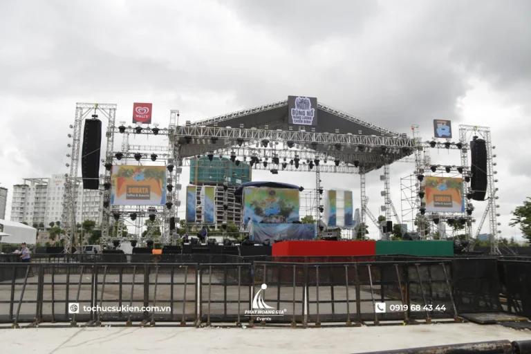 Khung sân khấu: các loại truss, tải trọng và an toàn setup