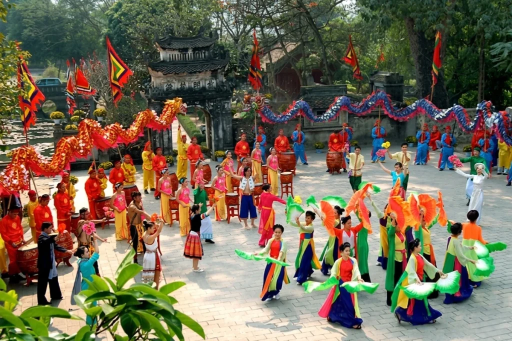 Khám phá lễ hội là gì thông qua các hoạt động văn hóa dân gian và nghi thức lễ hội truyền thống Việt Nam.