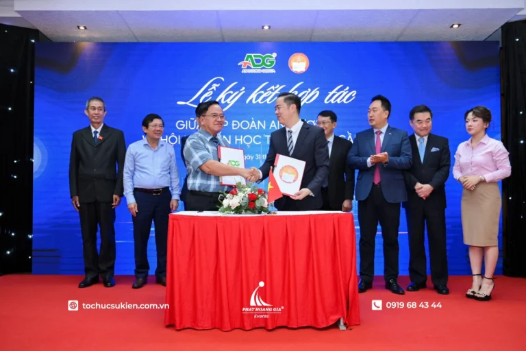 Lễ ký kết hợp tác: quy trình, kịch bản và lưu ý tổ chức