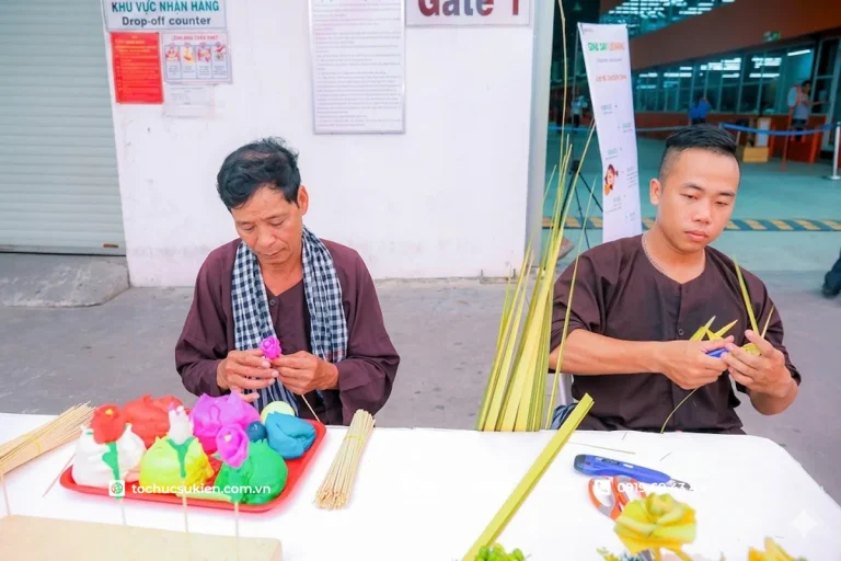 Nghệ nhân nặn tò he và trải nghiệm văn hóa sự kiện