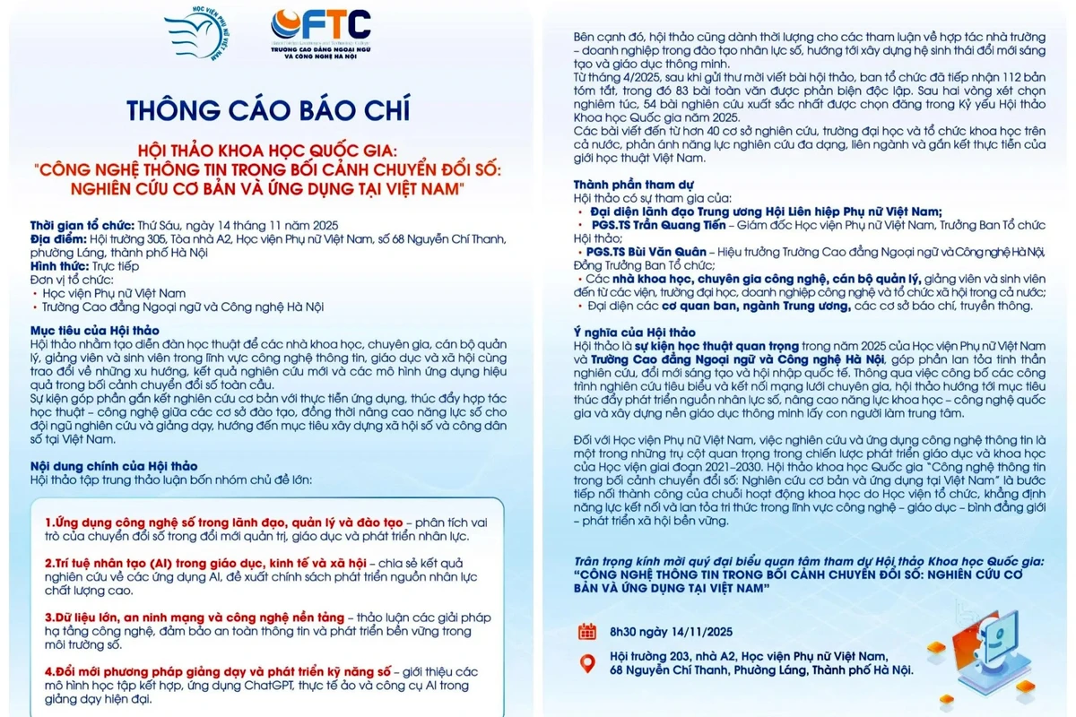 Thông cáo báo chí là gì ? Mẫu thông cáo báo chí được trình bày chuẩn với tiêu đề, lead và quote rõ ràng