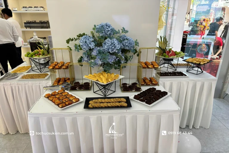 Tiệc trà teabreak: Phân biệt, cách setup và menu cao cấp